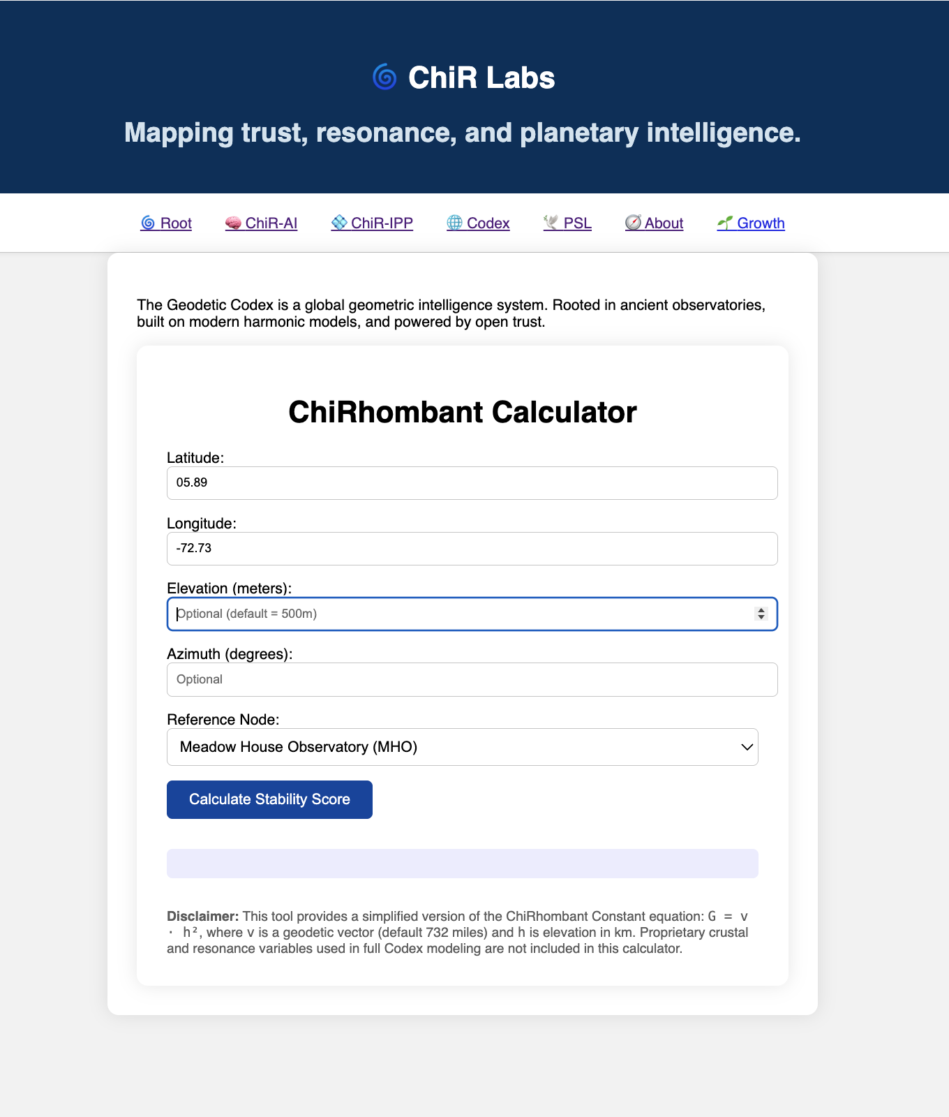 ChiR Calc 1